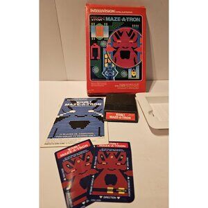 Complete Tron MAZE-A-TRON  (1982) Intellivision